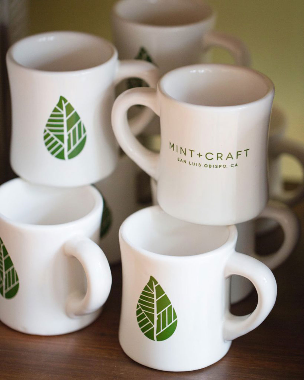 Mint and Craft mugs
