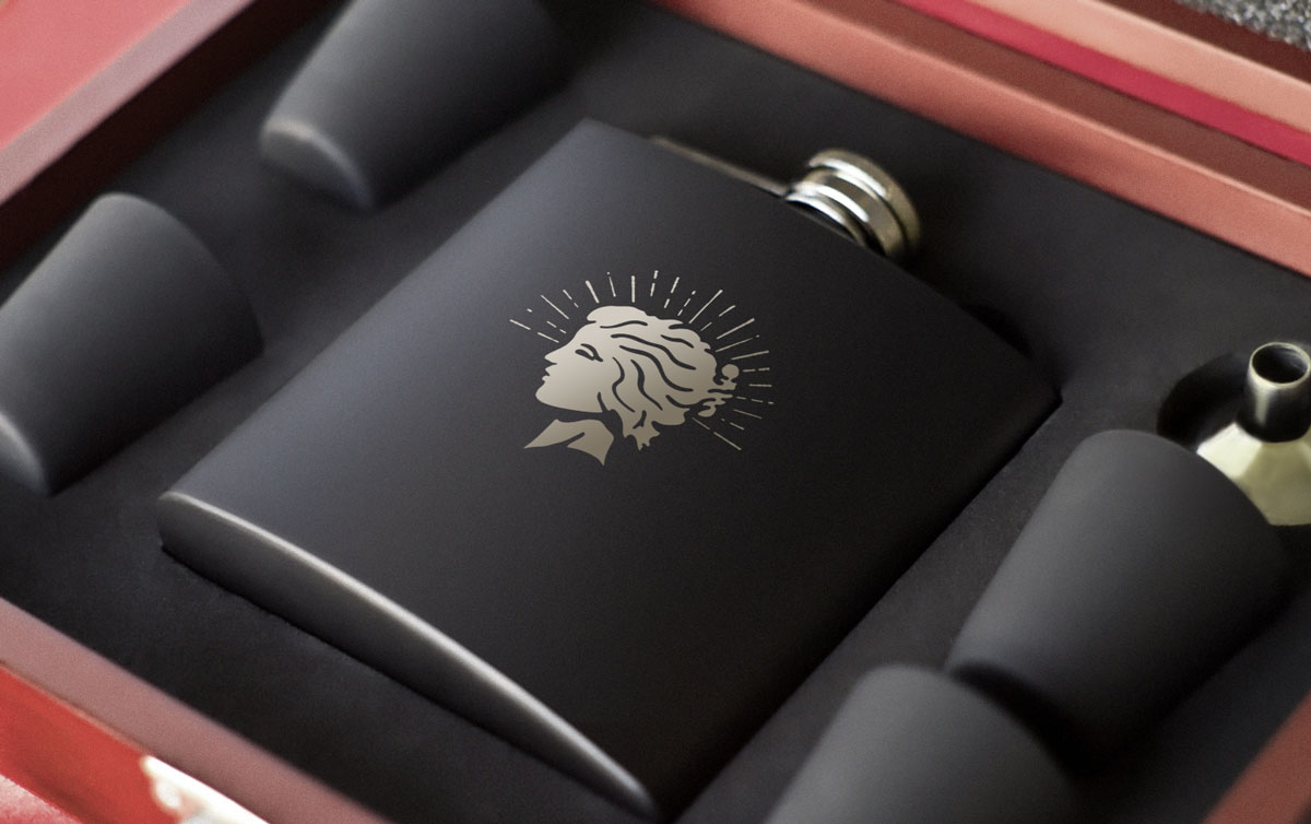 Nikle brand flask