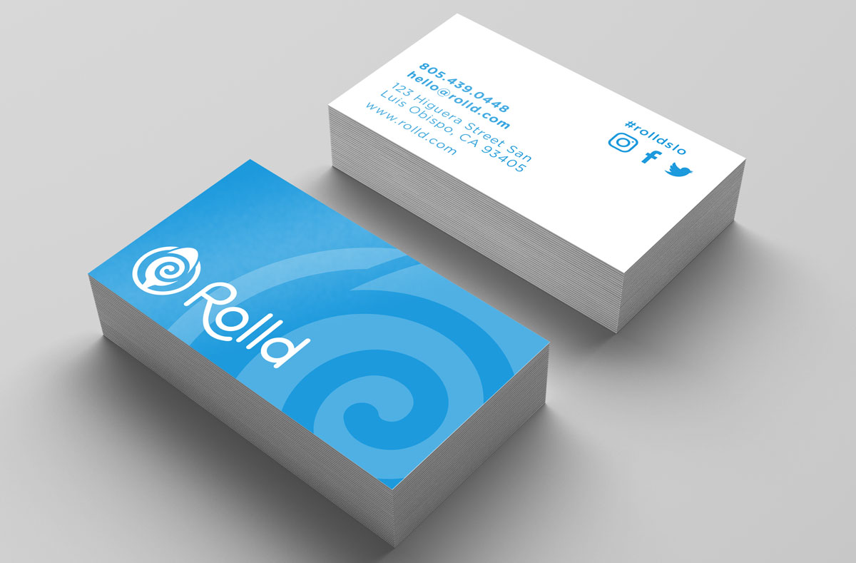 Rolld business cards